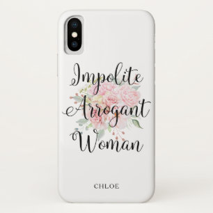 Capa Para iPhone Da Case-Mate Mulher arrogante descortês Elizabeth Warren