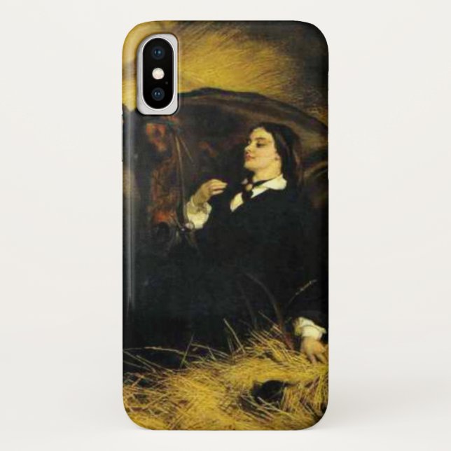 Capa Para iPhone, Case-Mate Mulher e Cavalo (Verso)