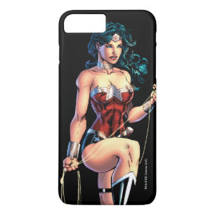 Capa Para iPhone Da Case-Mate Mulher Maravilha Agarrando Laço Atop Rock