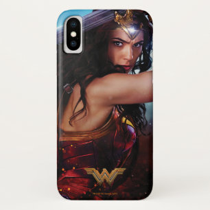 Capa Para iPhone Da Case-Mate Mulher Maravilha Bloqueando Com Espada