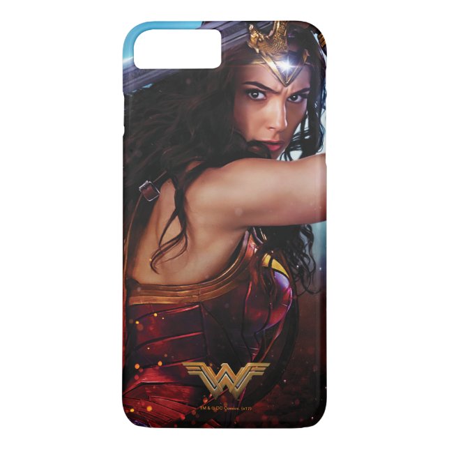 Capa Para iPhone, Case-Mate Mulher Maravilha Bloqueando com Espada (Verso)