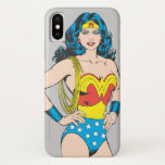Capa Para iPhone X Mulher Maravilha | Dose de Vintage com Laço<br><div class="desc">Mulher Maravilha Clássica</div>