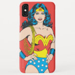 Capa Para iPhone Da Case-Mate Mulher Maravilha | Dose de Vintage com Laço<br><div class="desc">Um clássico personagem de banda desenhada da Mulher Maravilha em pé.</div>