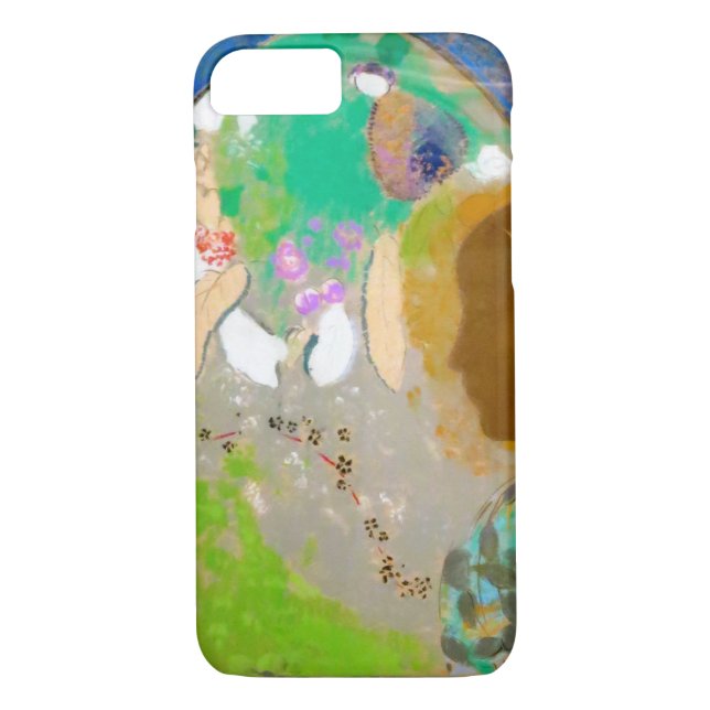 Capa Para iPhone, Case-Mate Mulher na janela, Redon (Verso)