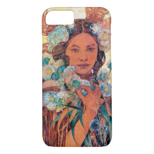 Capa iPhone 8/7 Mulher Nativa Americana, Mucha