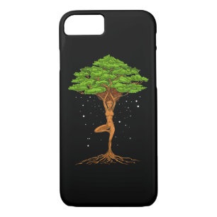 Capa iPhone 8/7 Mulheres Yoga Tree Of Life