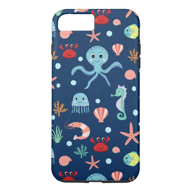 Capa Para iPhone, Case-Mate Mundo do Mar (Verso)