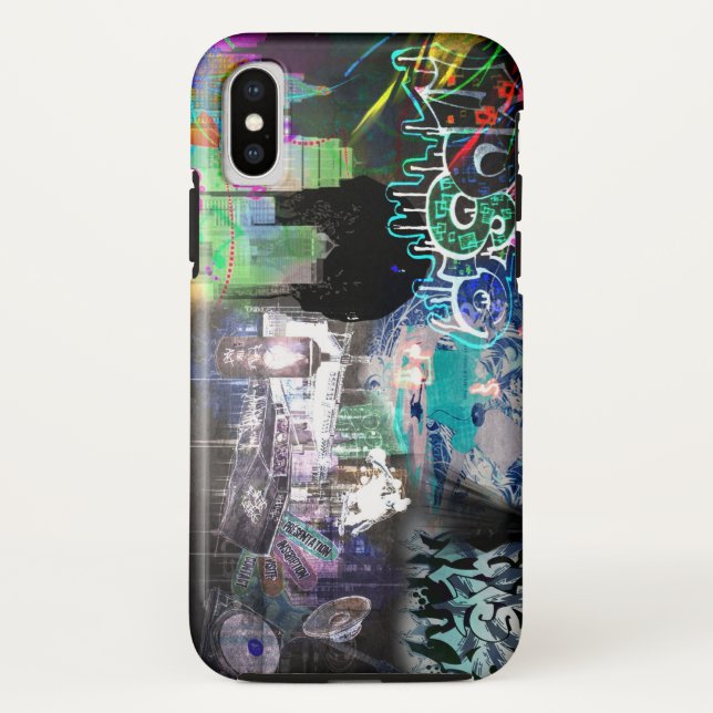 Capa Para iPhone, Case-Mate Música arte vida grafite hip hop (Verso)