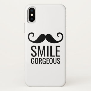 Capa Para iPhone Da Case-Mate Mustache COLORIZE o caso iPhone X de segundo plano