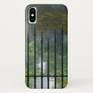 Capa Para iPhone X Na case mate idosa do iPhone da floresta
