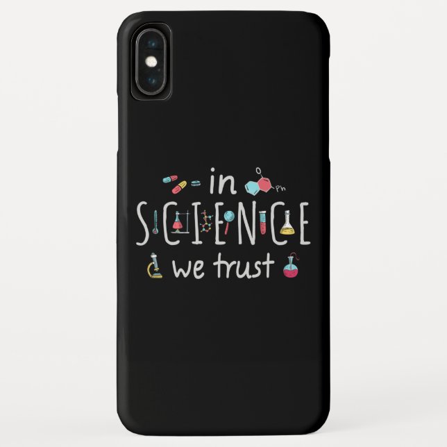 Capa Para iPhone, Case-Mate Na ciência confiamos (Verso)