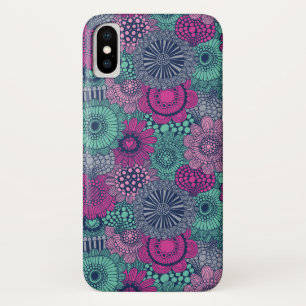 Capa Para iPhone Da Case-Mate Na moda brilhante padrão de flores lindas