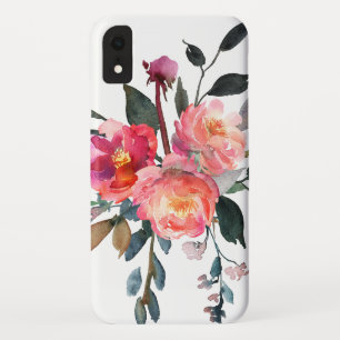 Capa Para iPhone Da Case-Mate Na moda floral da aguarela bonito do vintage