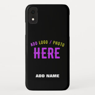 CAPA PARA iPhone DA Case-Mate NA MODA MODERNO PERSONALIZÁVEL NEGRO VERIFICADO CO