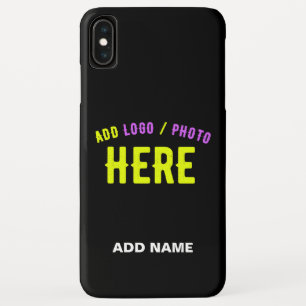 CAPA PARA iPhone DA Case-Mate NA MODA MODERNO PERSONALIZÁVEL NEGRO VERIFICADO CO