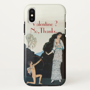 CAPA PARA iPhone XS NAMORADOS? NÃO,OBRIGADOS/RETRO ANTI VALENTINE DIA