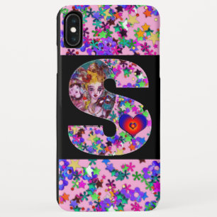 CAPA PARA iPhone XS MAX NAMORADOS VENETIAN MONOGRAM S - LETRA