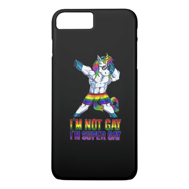 Capa Para iPhone, Case-Mate Não sou Gay, sou Super Gay (Verso)