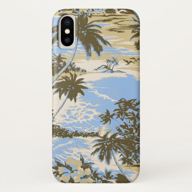 Capa Para iPhone, Case-Mate Napili Bay Havaiana Island Scenium Sky Blue (Verso)