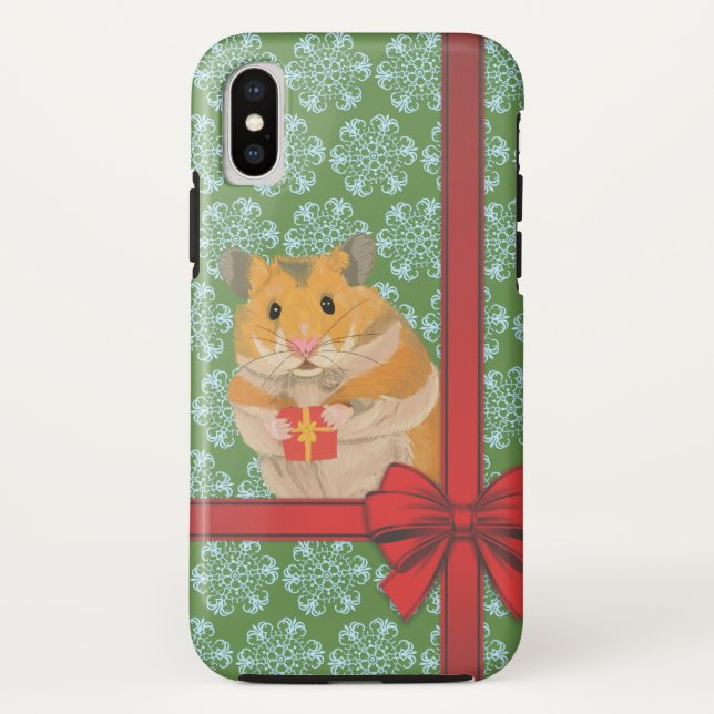 Capa Para iPhone, Case-Mate Natal do Hammy (Verso)