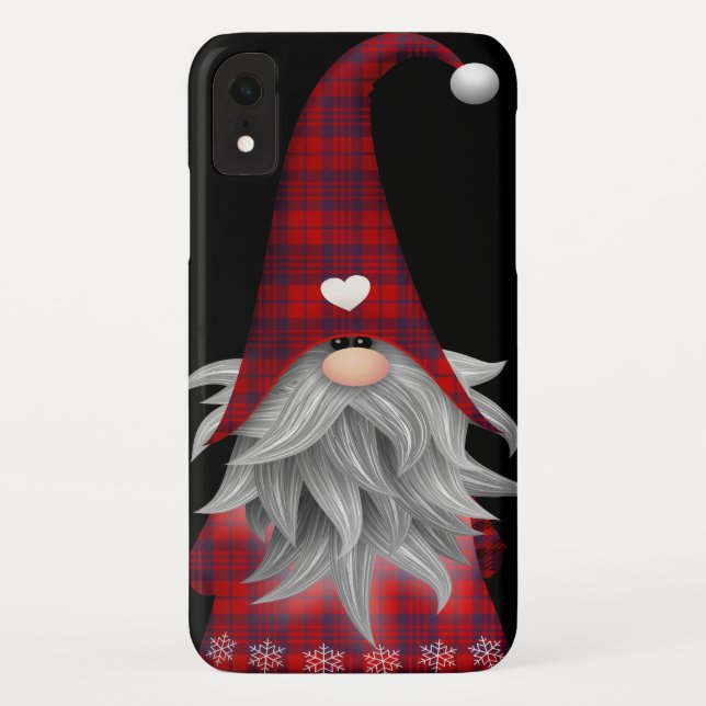 Capa Para iPhone, Case-Mate natal vintage Elf (Verso)