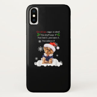 Capa Para iPhone Da Case-Mate Natal Yorkshire Terrier Funny Yorkie Puppy