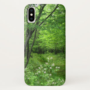 Capa Para iPhone Da Case-Mate Natureza verde da floresta das árvores que caminh