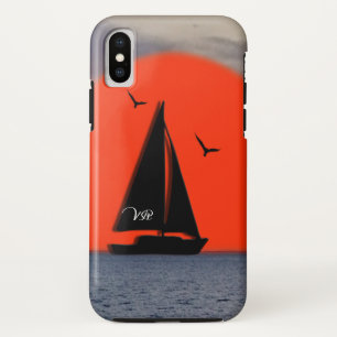 Capa Para iPhone Da Case-Mate Navio de vela monograma