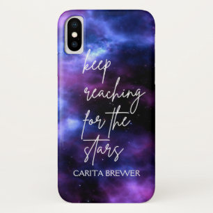 Capa Para iPhone Da Case-Mate Nebula Galaxy Inspirational iPhone X Case
