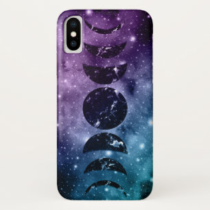 Capa Para iPhone Da Case-Mate Nebulosa de Galáxia de Teto Roxo Sonha Fases da Lu