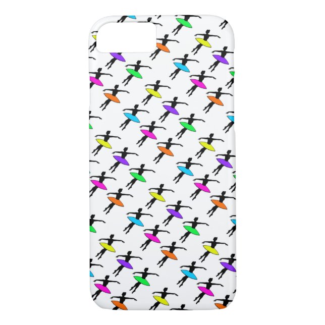 Capa Para iPhone, Case-Mate Neon Ballerina Balé Tutu Dancer Dance Gift Caso (Verso)