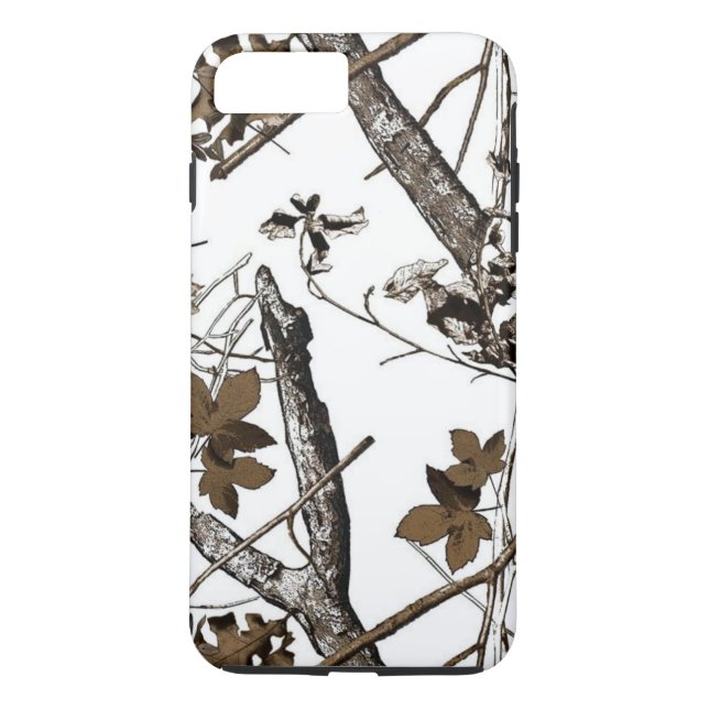 Capa Para iPhone, Case-Mate Neve Camo da folha (Verso)