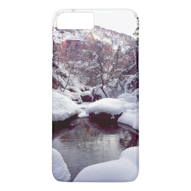 Capa Para iPhone, Case-Mate Neve profunda nos Middle Emerald Pools (Verso)