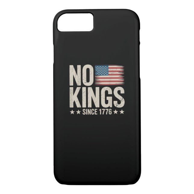 Capa Para iPhone, Case-Mate No Kings In America Since 1776 Freedom Spirit Look (Verso)