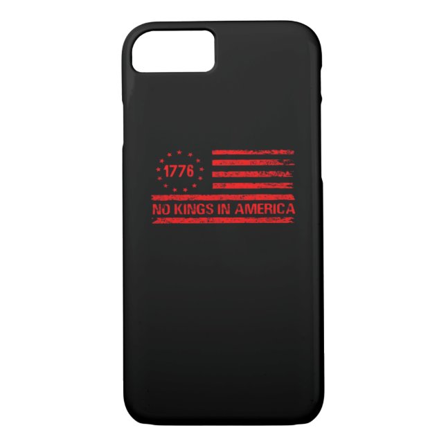 Capa Para iPhone, Case-Mate No Kings In America United States Independence Cla (Verso)