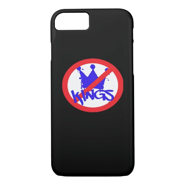 Capa Para iPhone, Case-Mate No Kings In The USA Classic (Verso)