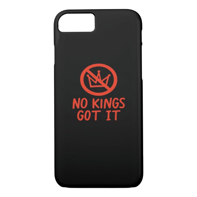 Capa Para iPhone, Case-Mate No Kings It Patriotic Style (Verso)