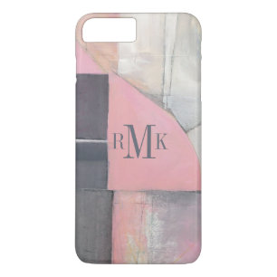 Capa Para iPhone Da Case-Mate Noiva de cora do monograma