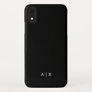 Capa Para iPhone Da Case-Mate Nome de casal monogramado simples