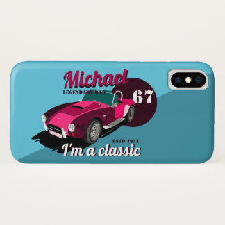 Capa Para iPhone Da Case-Mate Nome do pai lendário clássico de legendário de car