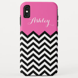 Capa Para iPhone XS Max Nome feminino do monograma - teste padrão