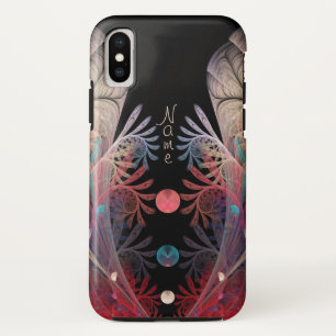 Capa Para iPhone Da Case-Mate Nome moderno abstrato da arte do Fractal da
