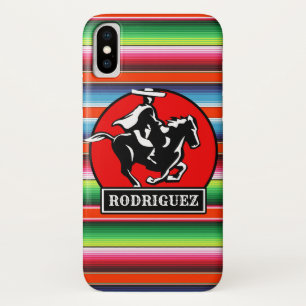 Capa Para iPhone Da Case-Mate Nome Personalizado Charro Horse Espanhol Sérvio M