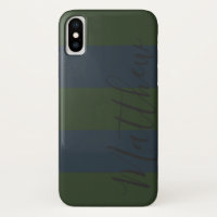Nome Personalizado da Faixa Verde Azul