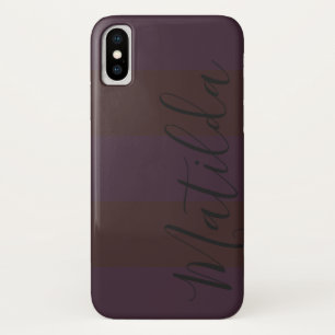 Capa Para iPhone Da Case-Mate Nome Personalizado de Faixa Ampla Rosa