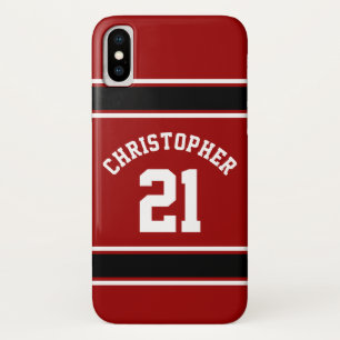 Capa Para iPhone Da Case-Mate Nome personalizado novidade do jérsei do futebol