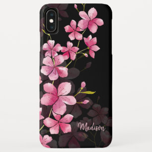 Capa Para iPhone Da Case-Mate Nome Personalizado Padrão Moderno De Flores De C