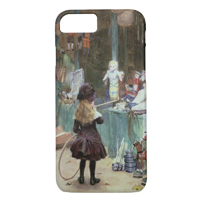 Capa Para iPhone, Case-Mate Nos jardins de Champs-Elysees, c.1897 (gouache (Verso)