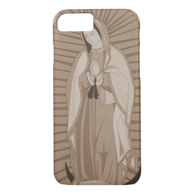 Capa Para iPhone, Case-Mate nossa dama de guadalupe (Verso)