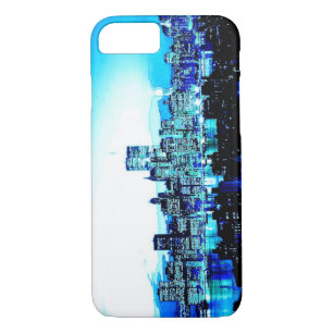 Capa Para iPhone Da Case-Mate Nova Iorque do iPhone 7 Pop azul